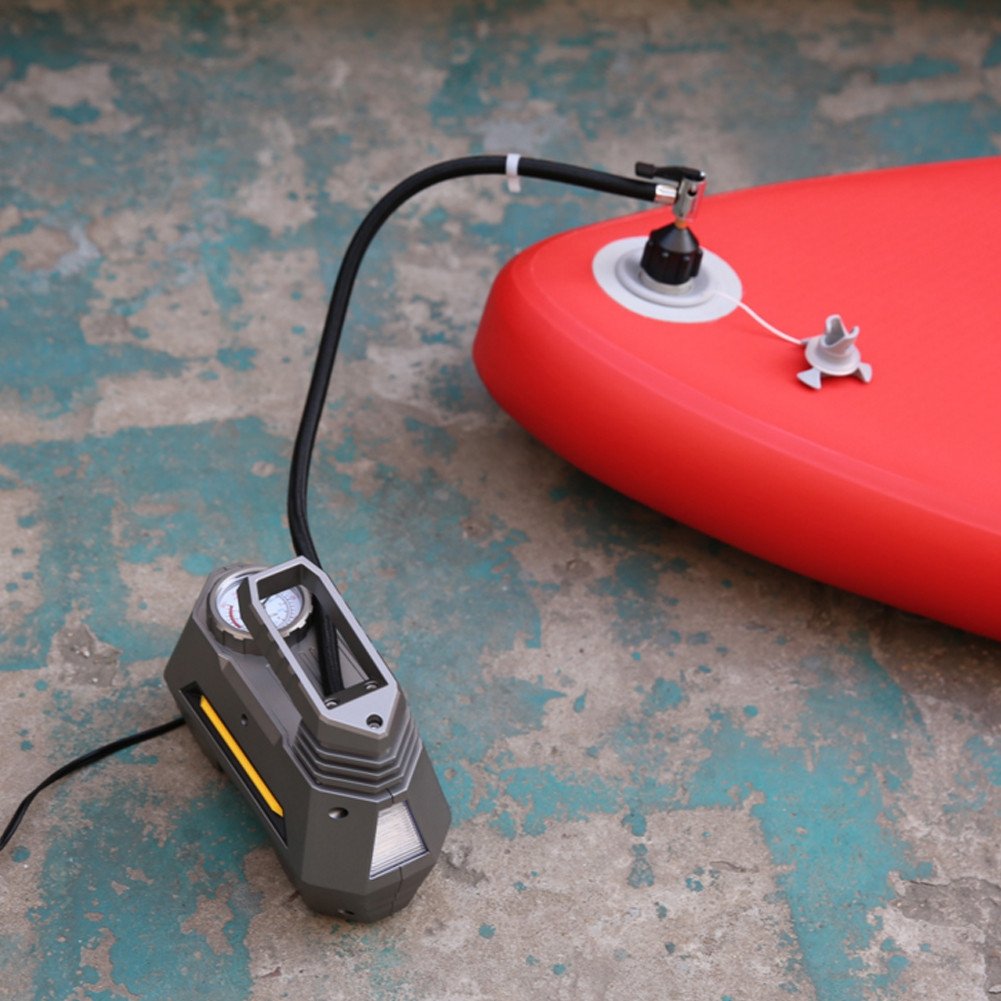 Stand Up Paddle Board Inflatable Kayak Pump Surfing Rowing Water Sport Accessory With Boat Air Adaptor - 6