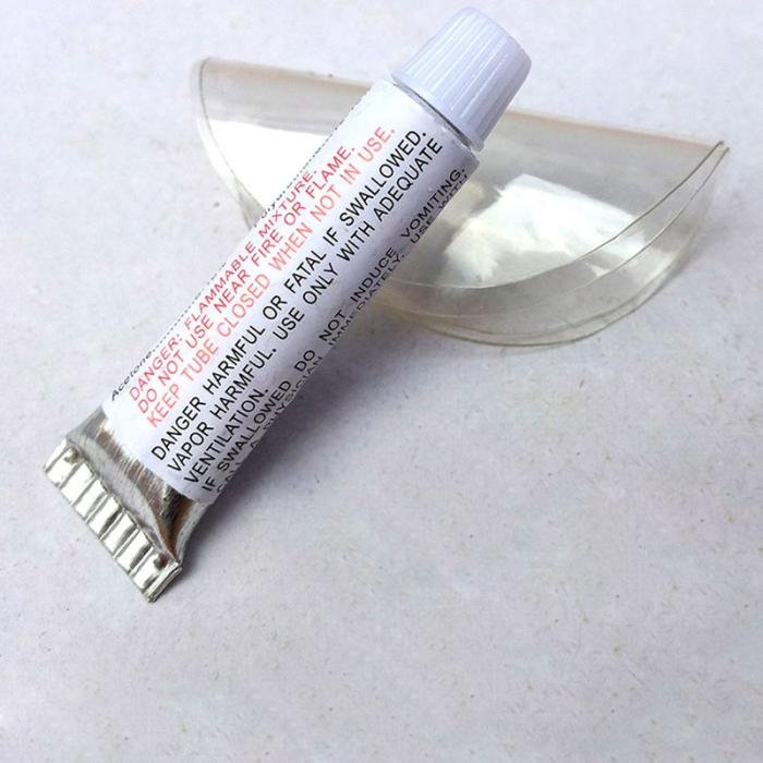 Pvc Inflatable Boat Air Mattress Swimming Ring Waterbed Repair Kit With Adhesive Patches - 2