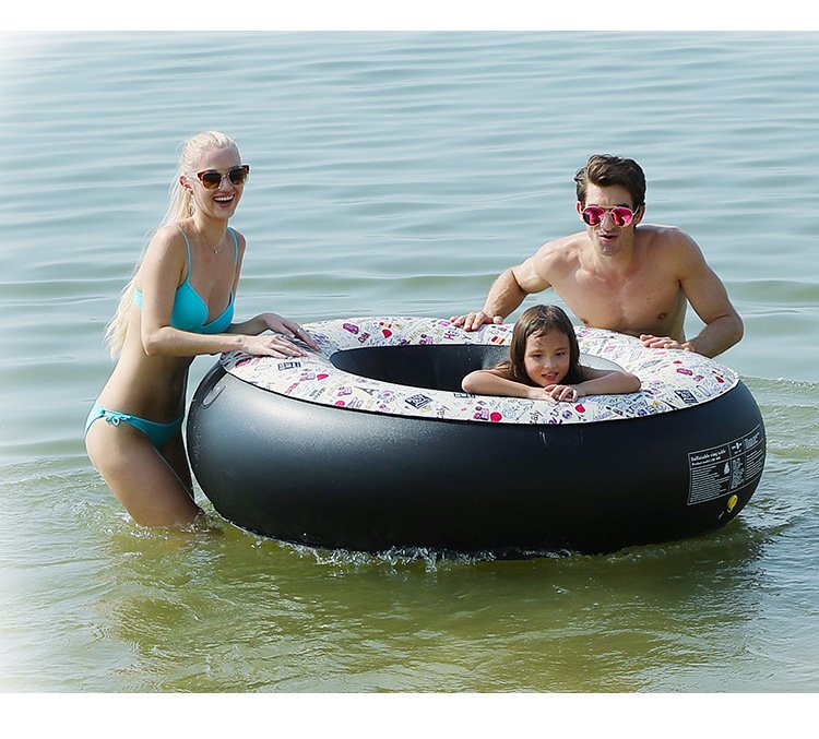 Outdoor Inflatable Camping Table With Air Sofa Folding Round Childrens Multiplayer Furniture Includes Pump Tools - 5