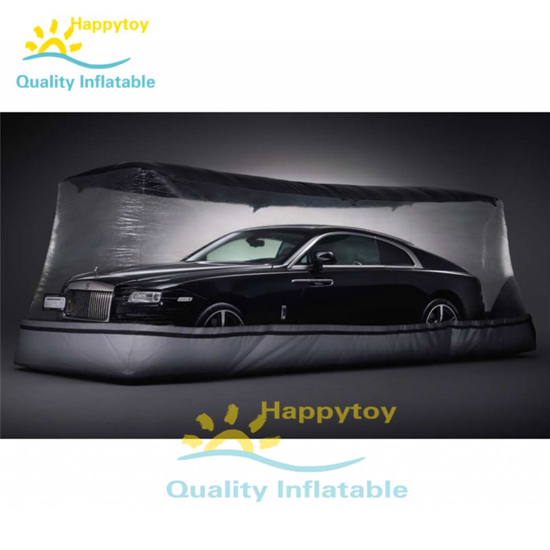 Inflatable Car Capsule Bubble Dustproof Vehicle Storage Weatherproof Showcase Portable Car Protection Cover - 11