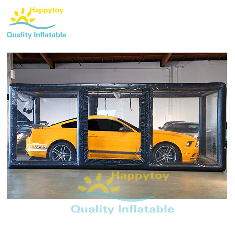 Inflatable Car Capsule Bubble Dustproof Vehicle Storage Weatherproof Showcase Portable Car Protection Cover - 4