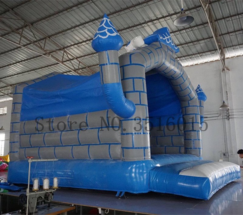 Inflatable Bounce House Childrens Jumping Castle With Trampoline And Slide Fun Outdoor Playset - 3 Inflatable Bounce House Childrens Jumping Castle With Trampoline And Slide Fun Outdoor Playset - 3