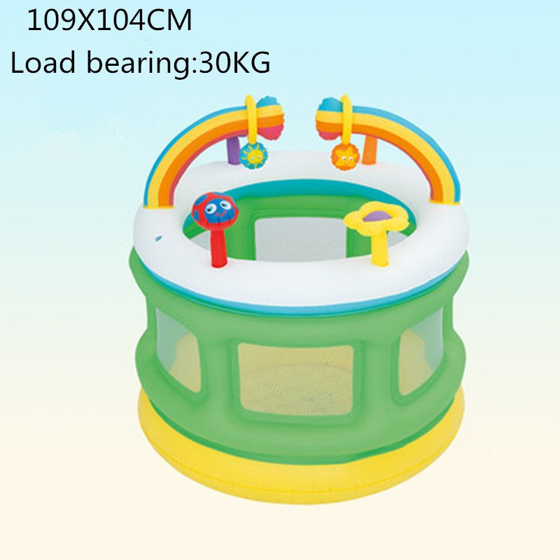 Smallscale Inflatable Castle Trampoline Pvc Indooroutdoor Use Safe And Fun Toy For Children G2003 - 5