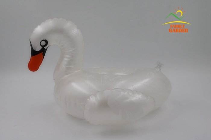 Inflatable Pool Float Drink Holders Swan Donut Duck Football Flamingo Heart Cloud Mushroom Designs - 43