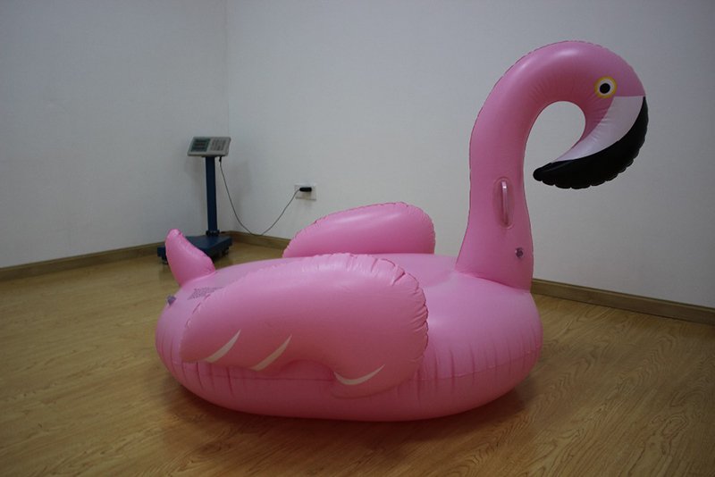 Summer Fun Giant Inflatable Flamingo White Swan Pool Float Lounge Raft Toy Rideon Lifebuoy - 7