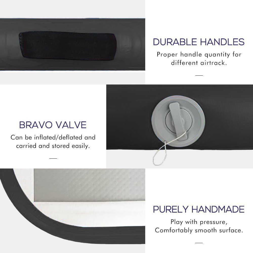 Home Use Inflatable Gymnastics Airtrack Tumbling Mat 3m4m5m Ideal For Training Cheerleading Beach Activities Trampoline Floor Exercises - 3