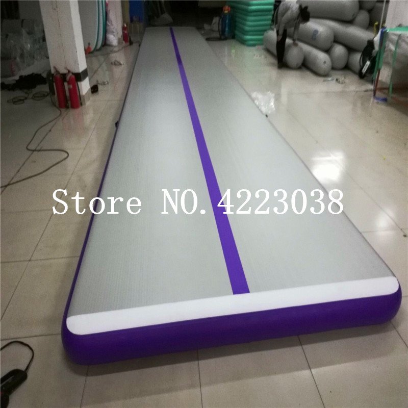 Inflatable Gymnastics Air Track 10m12m Tumbling Mat With Pump Ideal For Home Yoga Adults And Kids - 5