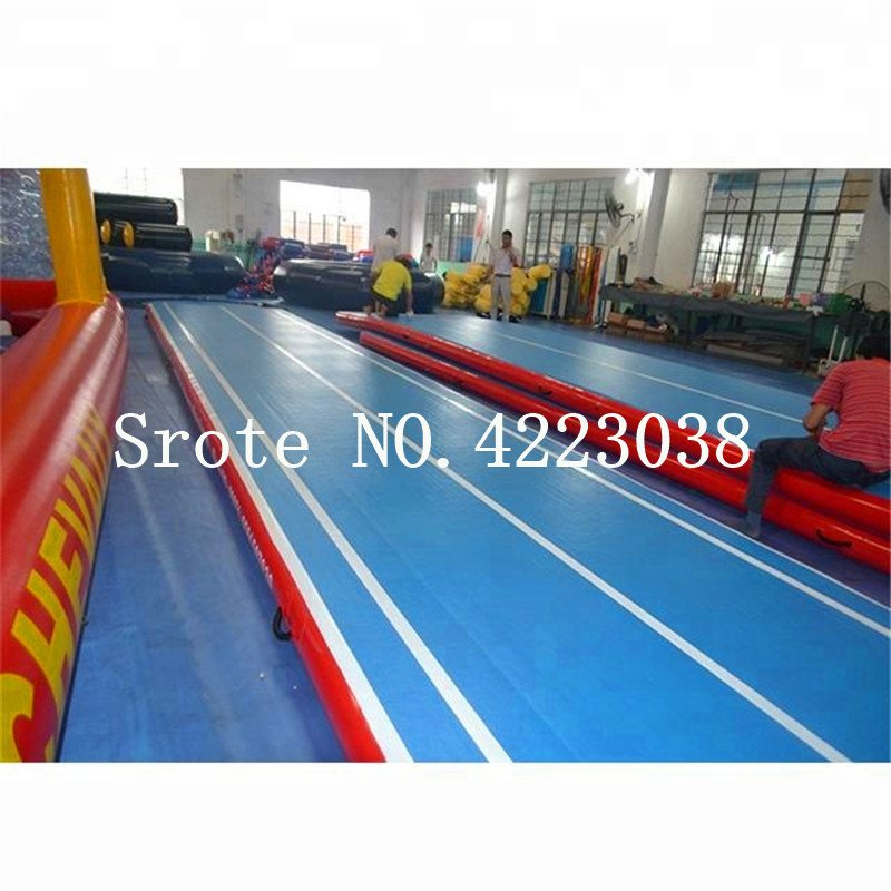 Inflatable Gymnastics Air Track 10m12m Tumbling Mat With Pump Ideal For Home Yoga Adults And Kids - 10