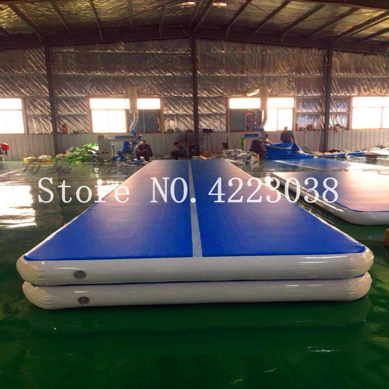 Inflatable Gymnastics Air Track 10m12m Tumbling Mat With Pump Ideal For Home Yoga Adults And Kids - 3