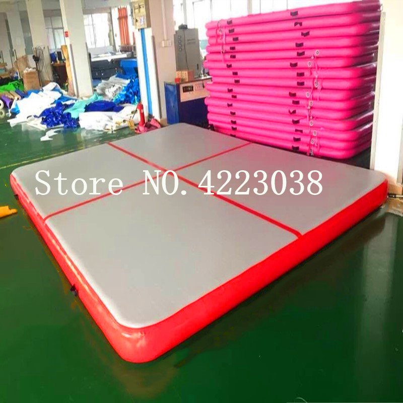 Quality Inflatable Gymnastics Airtrack 13m Tumbling Air Track Mat Home Training Trampoline With Electric Pump For Cheerleading - 1 Quality Inflatable Gymnastics Airtrack 13m Tumbling Air Track Mat Home Training Trampoline With Electric Pump For Cheerleading - 1