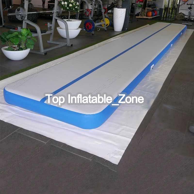 Extralarge 5m Inflatable Gymnastics Airtrack Tumbling Mat With Electric Pump For Home Training Cheerleading Beach - 8