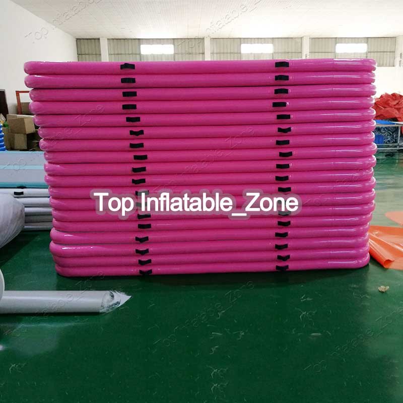 Extralarge 5m Inflatable Gymnastics Airtrack Tumbling Mat With Electric Pump For Home Training Cheerleading Beach - 12