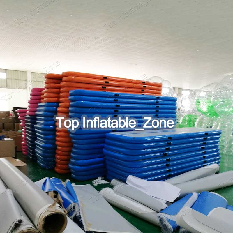 Extralarge 5m Inflatable Gymnastics Airtrack Tumbling Mat With Electric Pump For Home Training Cheerleading Beach - 13