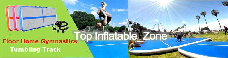Extralarge 5m Inflatable Gymnastics Airtrack Tumbling Mat With Electric Pump For Home Training Cheerleading Beach - 1