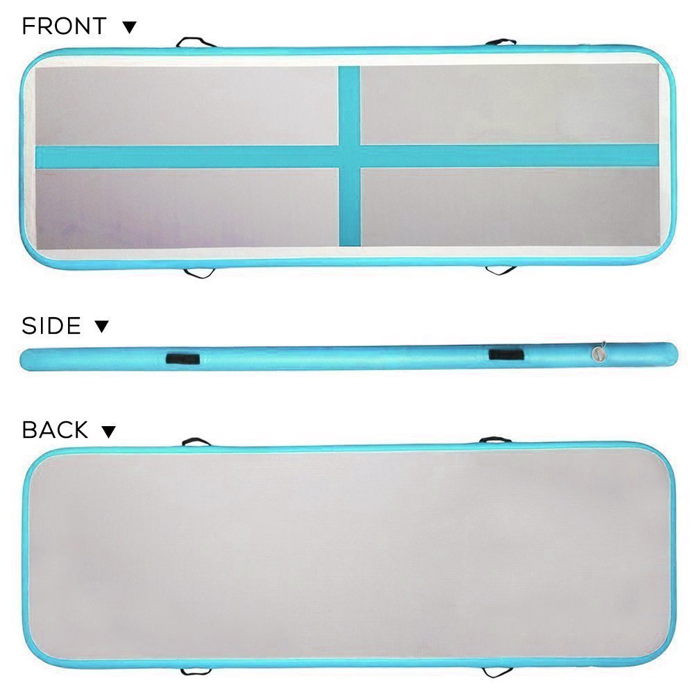 Quality Inflatable Gymnastics Air Track Mat For Home Fitness Training Cheerleading Taekwondo And Kungfu Use - 6