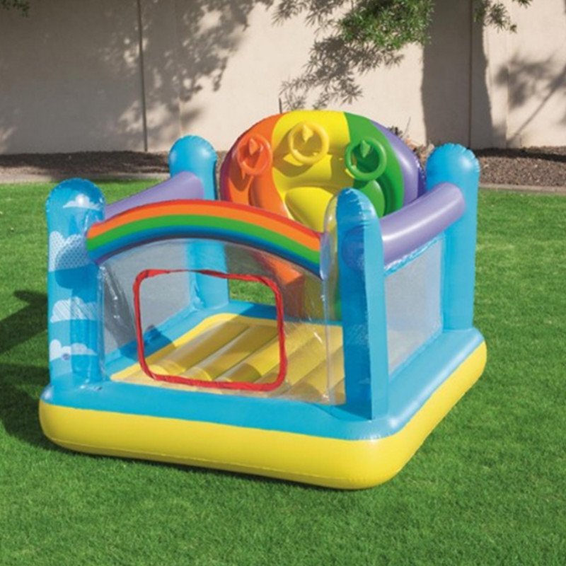 Indoor Inflatable Hotair Balloon Castle Trampoline Thickened Childrens Playground Fun Sea Ball Pool G2197 - 5