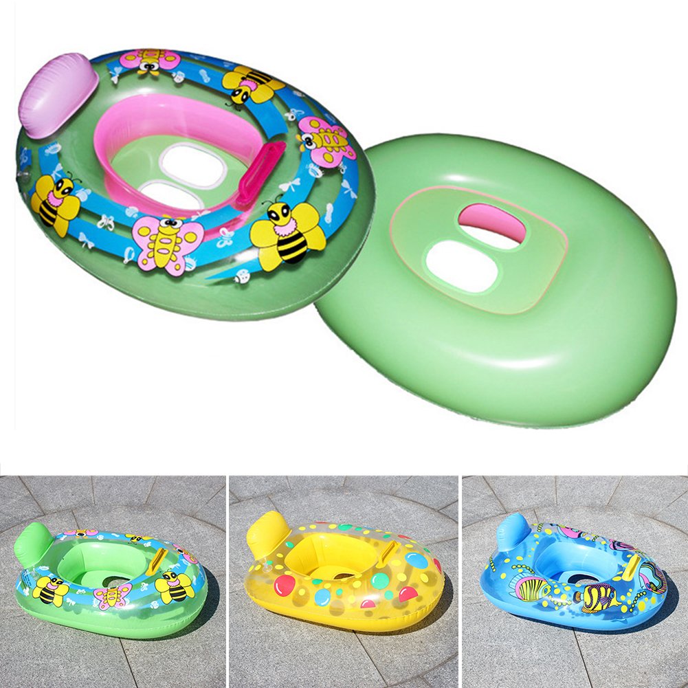 Inflatable Baby Swimming Seat Kids Pool Float Trainer Beach Swim Ring For Ultimate Safety - 3 Inflatable Baby Swimming Seat Kids Pool Float Trainer Beach Swim Ring For Ultimate Safety - 3