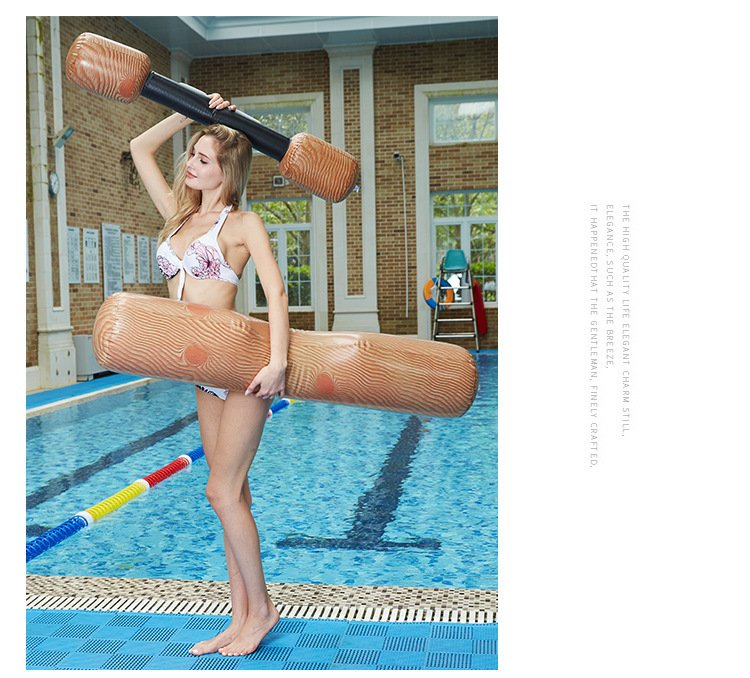 Inflatable Log Joust Battle Game Set Pool Float Raft Water Mattress Piscina Lifebuoy Kickboard - 4 Inflatable Log Joust Battle Game Set Pool Float Raft Water Mattress Piscina Lifebuoy Kickboard - 4