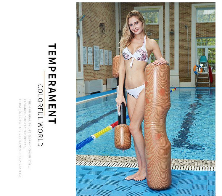 Inflatable Log Joust Battle Game Set Pool Float Raft Water Mattress Piscina Lifebuoy Kickboard - 5 Inflatable Log Joust Battle Game Set Pool Float Raft Water Mattress Piscina Lifebuoy Kickboard - 5