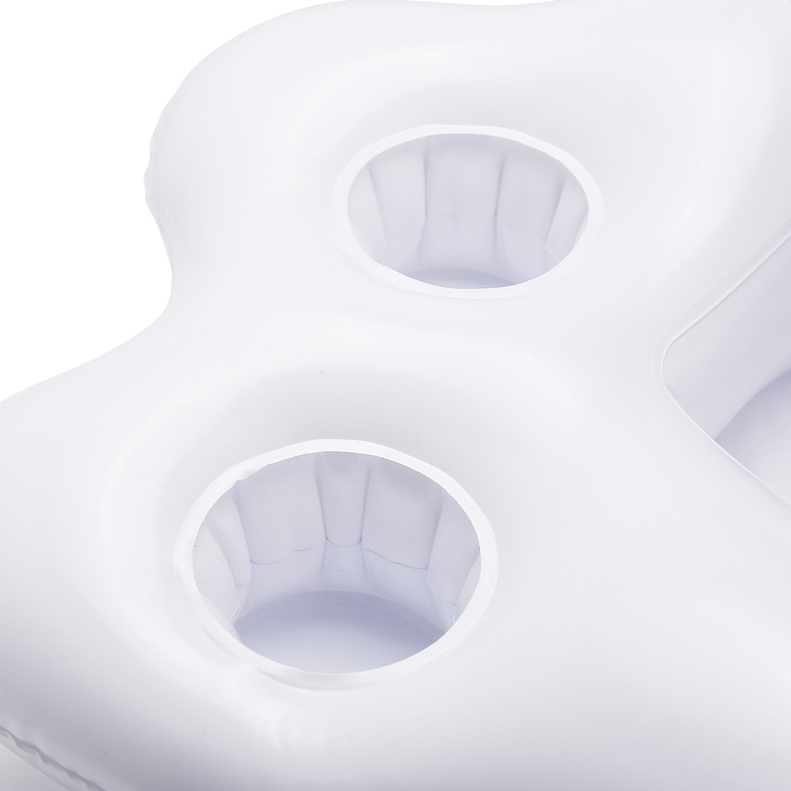 Rainbow Cloud Inflatable Plate And Drink Holder For Pool Parties Ice Bar Water Float Beer And Coke Cup Tray - 6