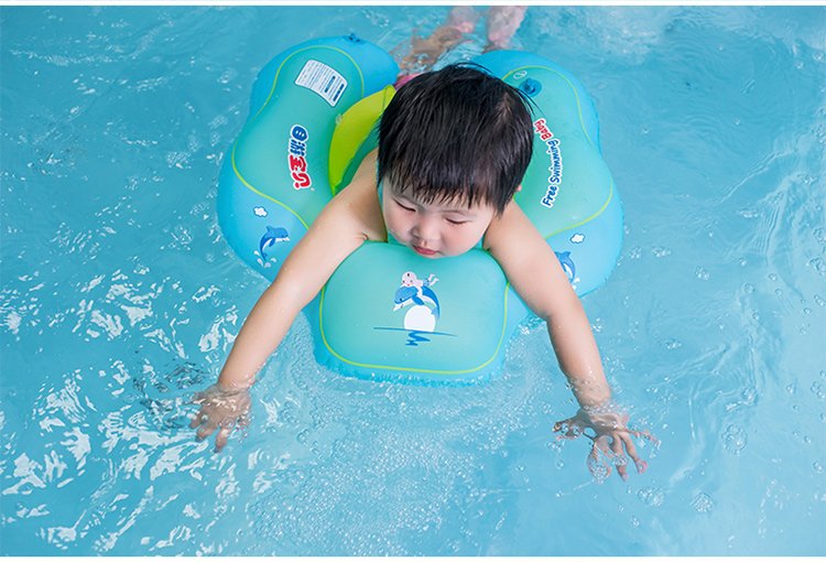 Baby And Kids Safe Swim Trainer Inflatable Swimming Pool Float Ring Boia Piscina Inflable - 4