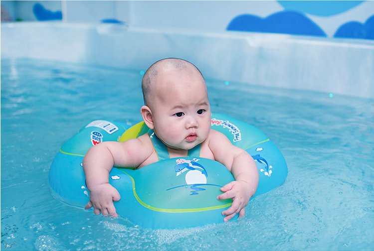 Baby And Kids Safe Swim Trainer Inflatable Swimming Pool Float Ring Boia Piscina Inflable - 3