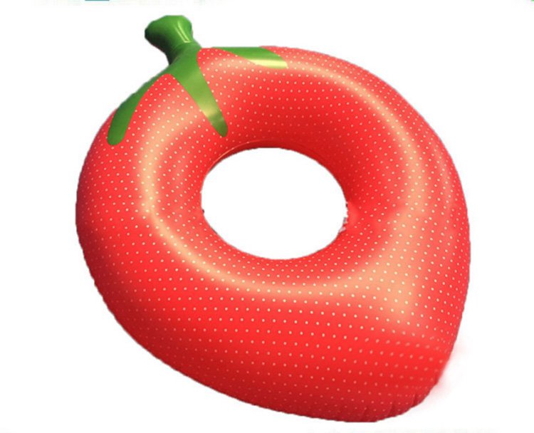 Adult Inflatable Strawberry Swimming Ring Party Water Mattress Beach Bed Pool Float Water Fun Island Toy - 3 Adult Inflatable Strawberry Swimming Ring Party Water Mattress Beach Bed Pool Float Water Fun Island Toy - 3