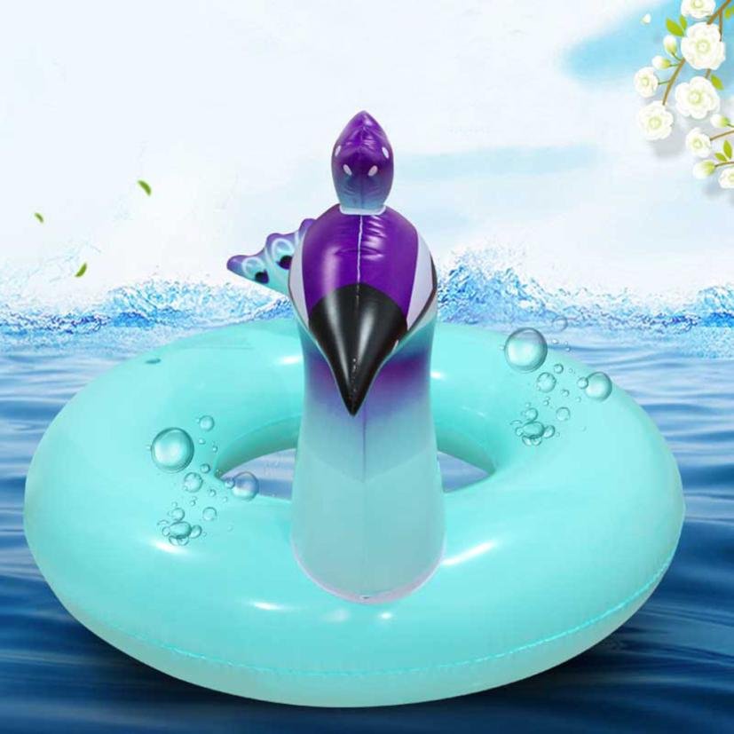 Deluxe 120cm90cm Comfortable Inflatable Swim Ring Floating Pool Tube For Adults Ideal For Beach River Lake Rafting - 2