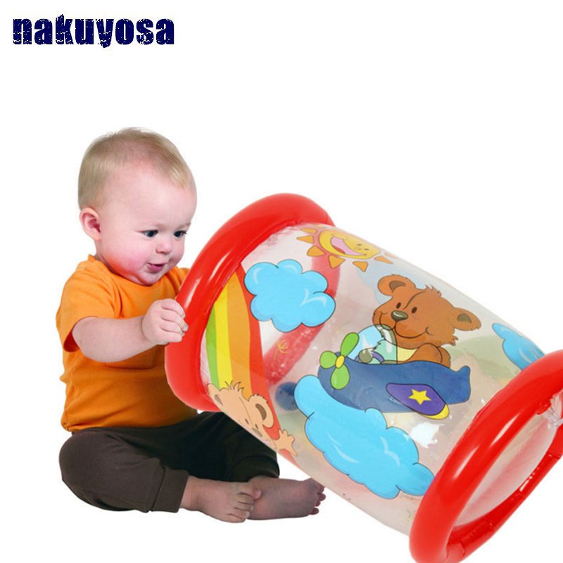 Kids Spacethemed Inflatable Red Rocket Toy Astronaut Spaceship Party Decoration 103x28cm Birthday Fun - 4