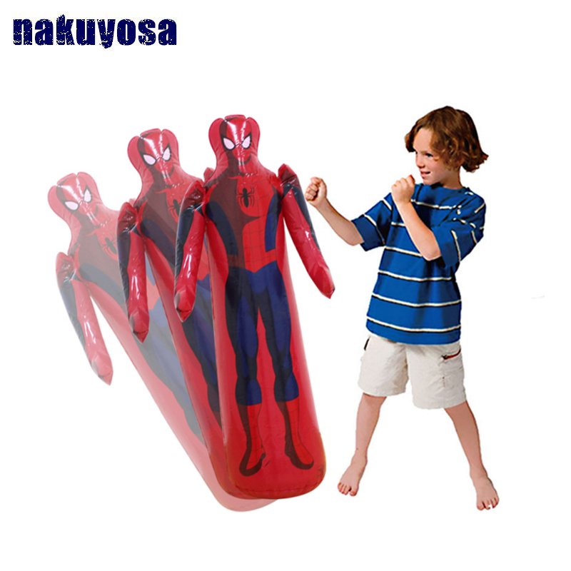 Kids Spacethemed Inflatable Red Rocket Toy Astronaut Spaceship Party Decoration 103x28cm Birthday Fun - 6