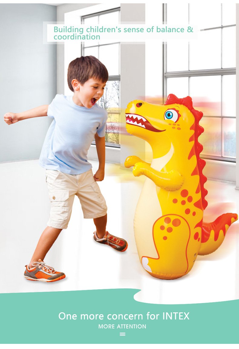 Large Inflatable Educational Tumbler Toy For Toddlers 05 Years Animalthemed Developmental Play - 2 Large Inflatable Educational Tumbler Toy For Toddlers 05 Years Animalthemed Developmental Play - 2