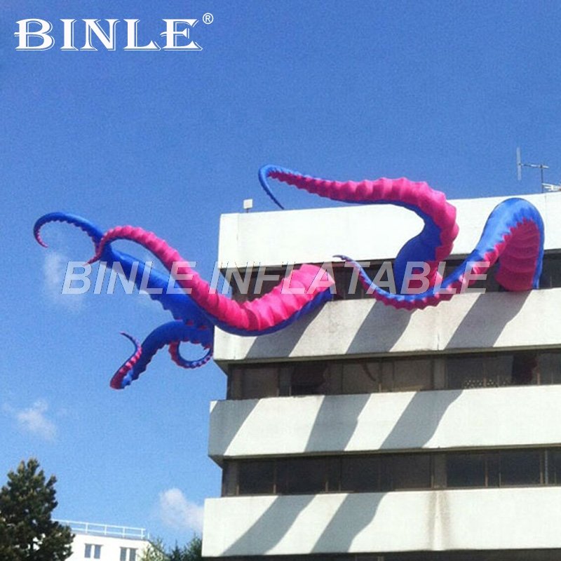 Giant Purple Inflatable Octopus Tentacles For Innovative Event Planning Business Advertising And Building Decoration - 1 Giant Purple Inflatable Octopus Tentacles For Innovative Event Planning Business Advertising And Building Decoration - 1