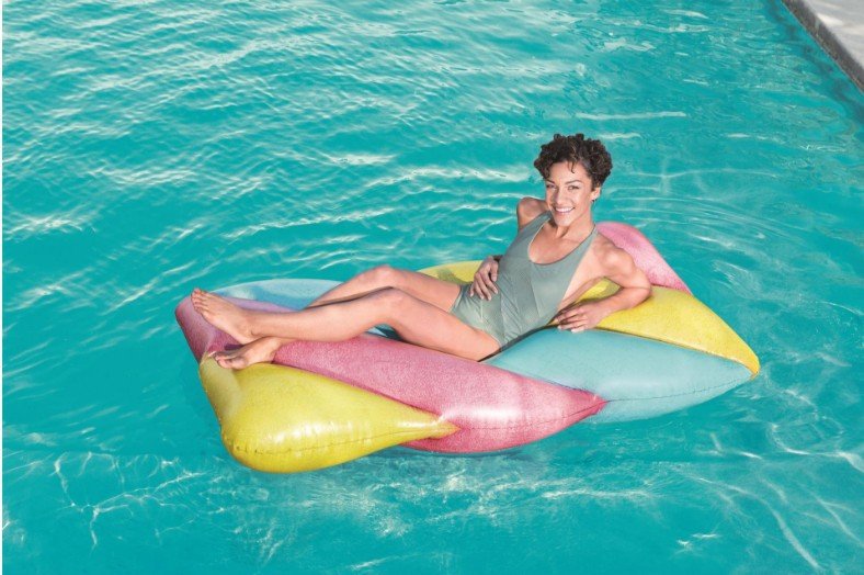 Giant 190cm Inflatable Pool Float Candy Color Swimming Ring Party Water Toy Air Mattress Floats Boia - 3 Giant 190cm Inflatable Pool Float Candy Color Swimming Ring Party Water Toy Air Mattress Floats Boia - 3