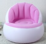 Kids Inflatable Chair Children Baby Soft Sofa Living Room Bedroom Indoor Safe Portable Parent Adult C125 - 2