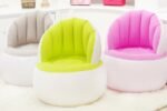 Kids Inflatable Chair Children Baby Soft Sofa Living Room Bedroom Indoor Safe Portable Parent Adult C125