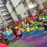 Kindergarten Outdoor Playing Toys Inflatable Stick Balloon Parent-child Sense Training Sport Toy For Children Cheering Bar - 2