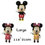 Large Cartoon Mickey & Minnie Mouse Balloon Giant Inflatable Christmas Decorations Hot Air Party 112cm
