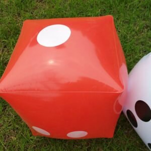 Large Inflatable Dice Dot Diagonal Huge Toss Rolling Toy For Party Game Nsv775 - 2