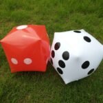 Large Inflatable Dice Dot Diagonal Huge Toss Rolling Toy For Party Game Nsv775 - 4