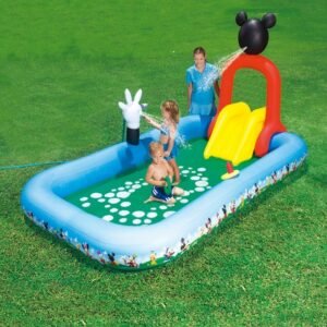 Large Inflatable Pool Toy Big Swimming For Kids Game Home Pvc Water Slide Child Outdoor Summer Fun Bouncer House
