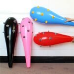 Large Inflatable Spike Baseball Bat Hammer Style Cartoon Children's Toy - 2
