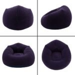 Large Lazy Inflatable Sofa Chairs Pvc Lounger Seat Bean Bag Sofas Pouf Puff Couch Tatami Living Room - 3