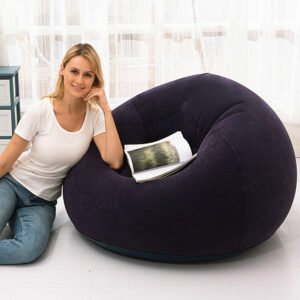 Large Lazy Inflatable Sofa Chairs Pvc Lounger Seat Bean Bag Sofas Pouf Puff Couch Tatami Living Room