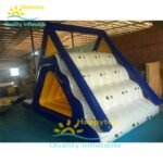 Large Aqua Fun Park Amusement Water Floating Inflatable Triangle Slide - 2