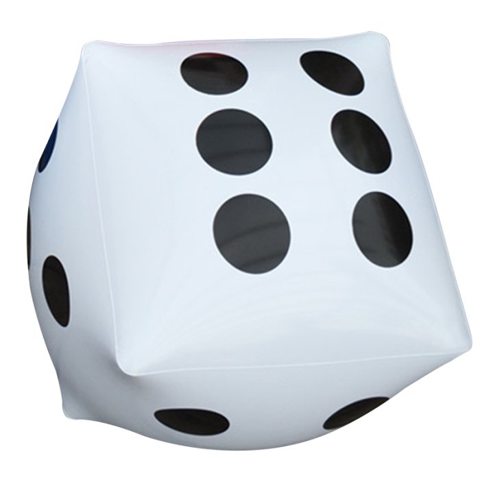 Large Inflatable Dice For Party Games Giant Rolling Toss Toy Fun Outdoor Activity Nsv775 - 5