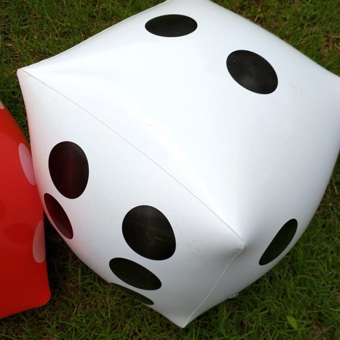 Large Inflatable Dice For Party Games Giant Rolling Toss Toy Fun Outdoor Activity Nsv775 - 6