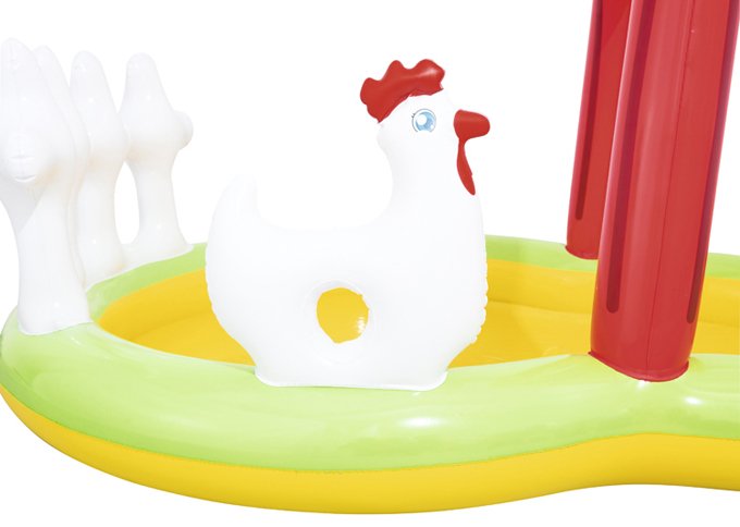 Large Outdoor Inflatable Water Slide Pool Toy For Kids Summer Fun Bouncer House Durable Pvc Home Game - 20