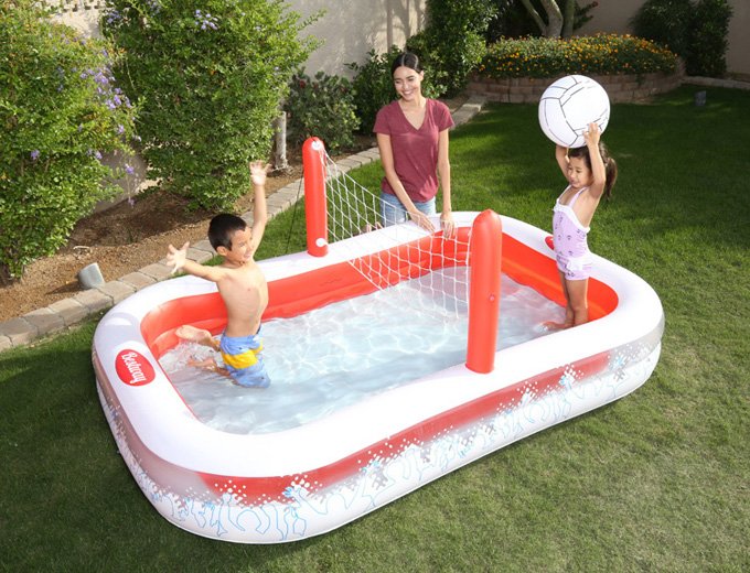 Large Outdoor Inflatable Water Slide Pool Toy For Kids Summer Fun Bouncer House Durable Pvc Home Game - 26