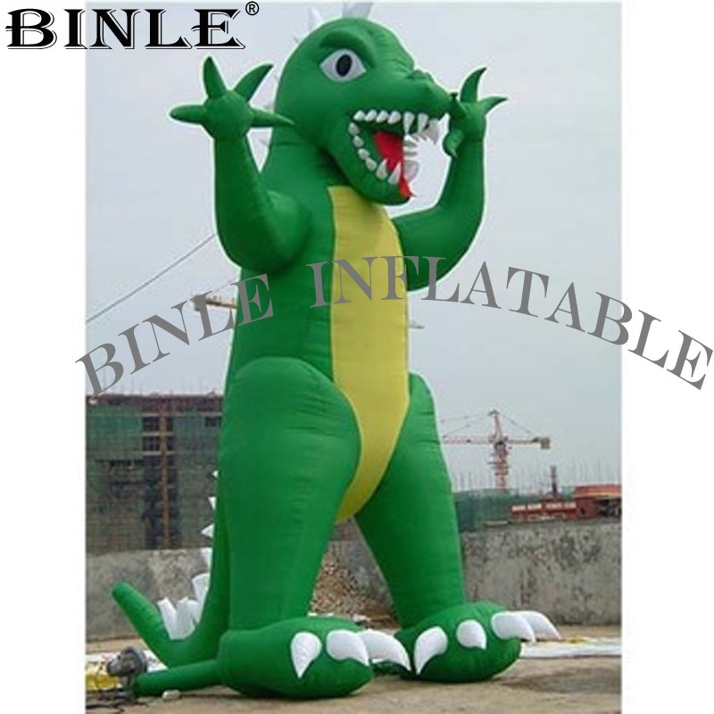Large Inflatable Jurassic Dinosaur Balloon For Events Advertising Parties And Festivals - 1 Large Inflatable Jurassic Dinosaur Balloon For Events Advertising Parties And Festivals - 1