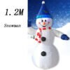 1.2m Snowman